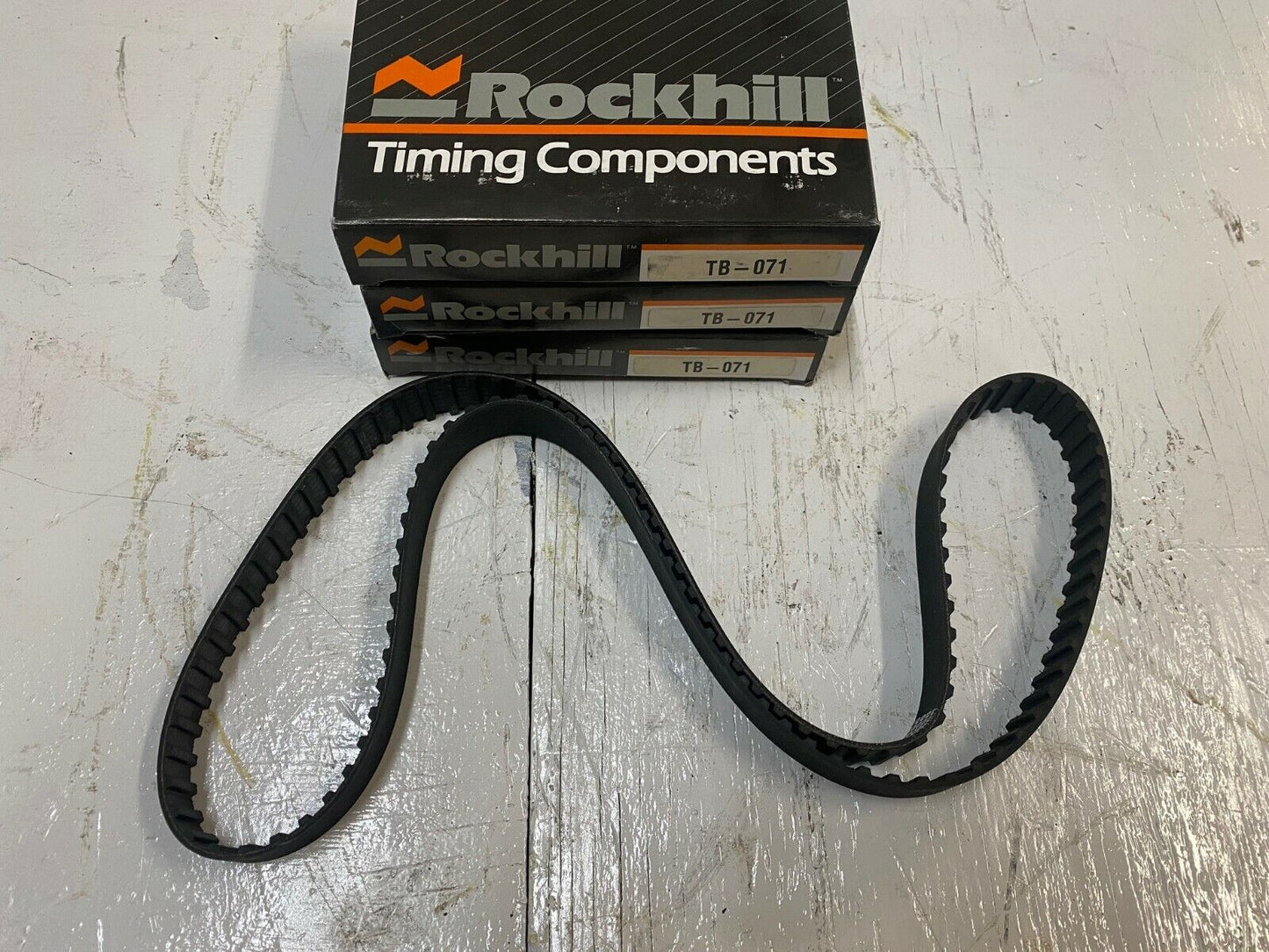 3 Rockhill Timing Components TB-071 | T071 Engine Timing Belts (3 pack)