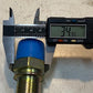 2 Qty of Hydraulic Hose Fittings 3-1/8" L 33mm Thread 27mm Nose 21mm ID (2 Qty)