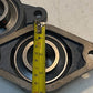 2 Quantity of PEER 2-Bolt Flange Bearings FT208 UC208-24 | 38mm Bore (2 Qty)