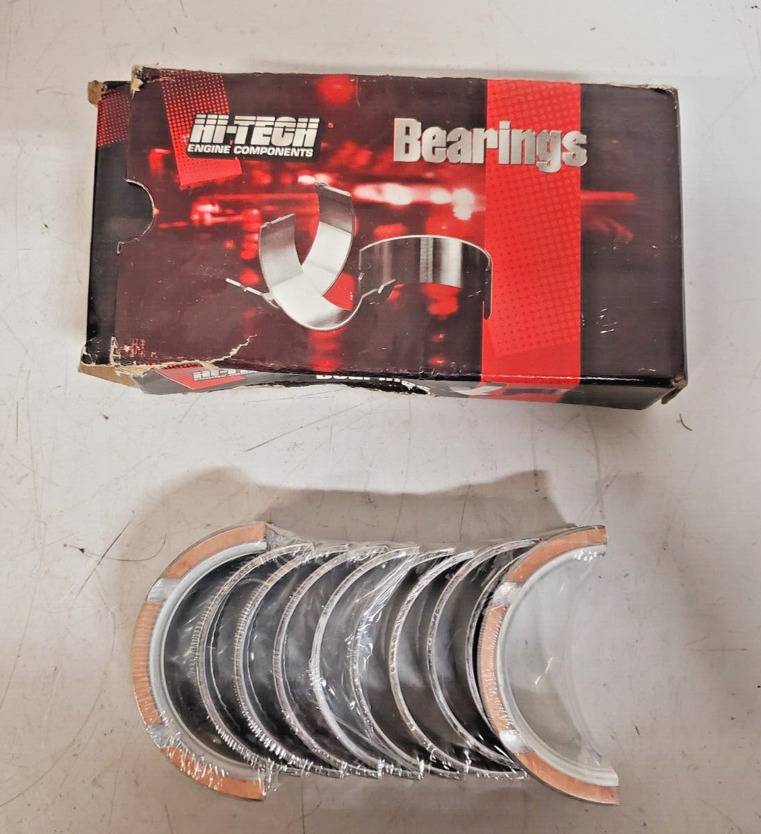 Hi-Tech Engine Main Bearing Set MS1945AL-75M | MB 3053 PU | 6618M | 095-06