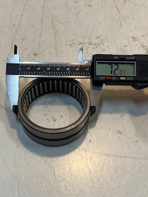 2 Quantity of INA NK 60/25 Machined Needle Roller Bearings 72x61x25mm (2 Qty)
