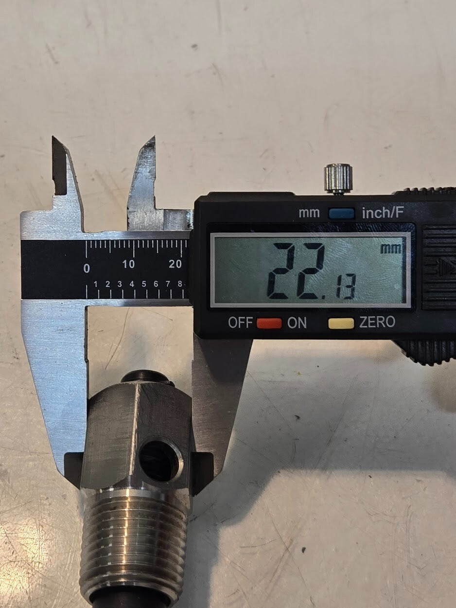 3 Quantity of Flow Control Screw Valves 9923 3/4" Stainless Steel Body (3 Qty)