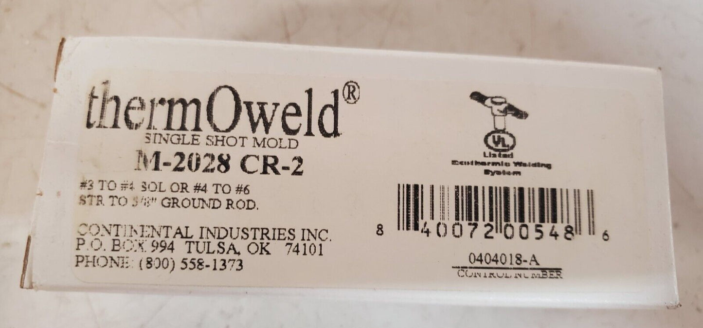 12 Qty. of ThermOweld Single Shot Molds M-2028 | CR2 (12 Qty)