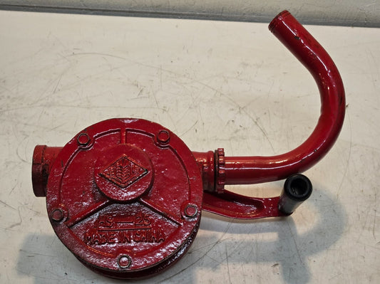 Hand-Crank Drum Transfer Pump HS-25 | 1" FPT Inlet | 3/4" ID Pipe Outlet