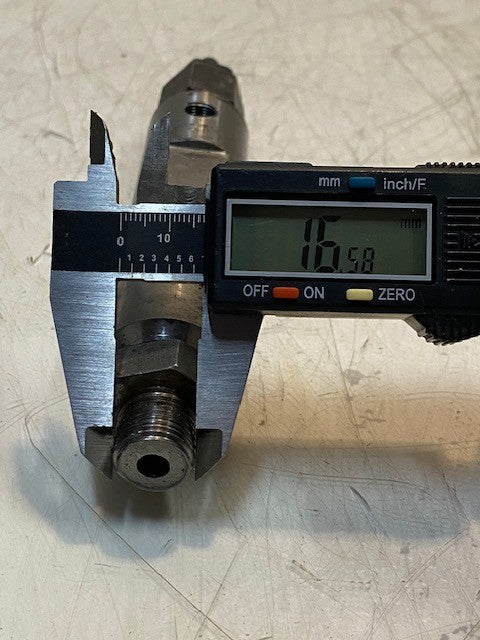 Danfoss 1070-P-15SV Cartridge Valve 7-1/2" Long 32mm OD 17mm End 8mm End