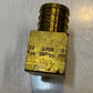 24 Qty of QPex NSF 90 Degree Brass Hose Barb Elbow Fittings 17mm Thread (24 Qty)