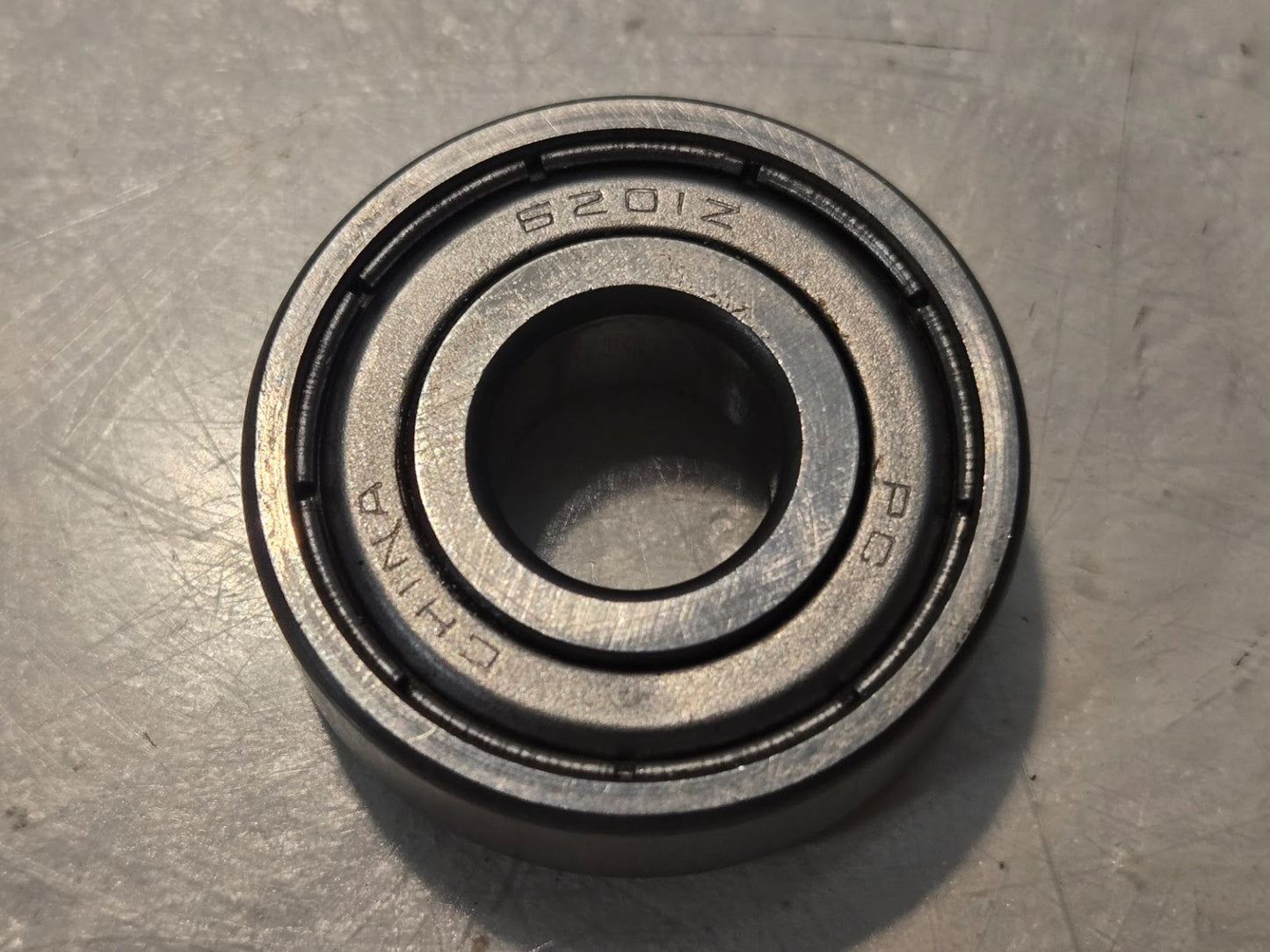 10 Quantity of PC Metal Shielded Ball Bearings 6201Z | 32 mm OD (10 Qty)