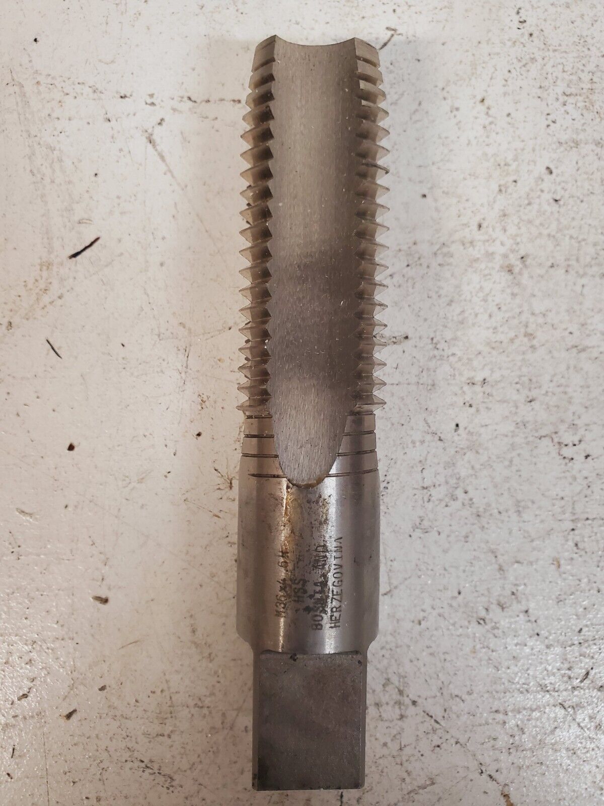 Standard Taper Hand Tap M36x4 6H HSS