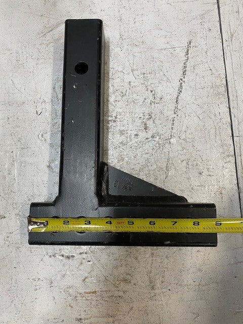 2 Drop Down Trailer Hitchs 2" 6 Holes 11.5" Length 8-3/4" Width Adjustable Shank