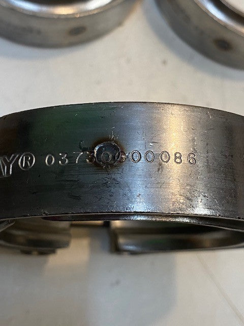 7 Quantity of R.G.Ray 03730000086 T-Hose V-Band Clamps 1" Thick (7 Quantity)