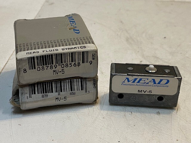 2 Quantity of Mead MV-5 Mechanical Air Control Valves (2 Quantity)