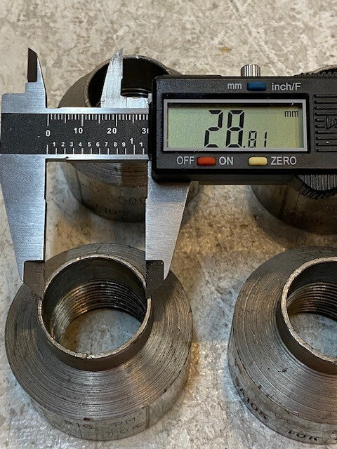 4 Quantity of Ball Joint Sockets 1" 6000# B16 SA105 10K PM (4 Quantity)