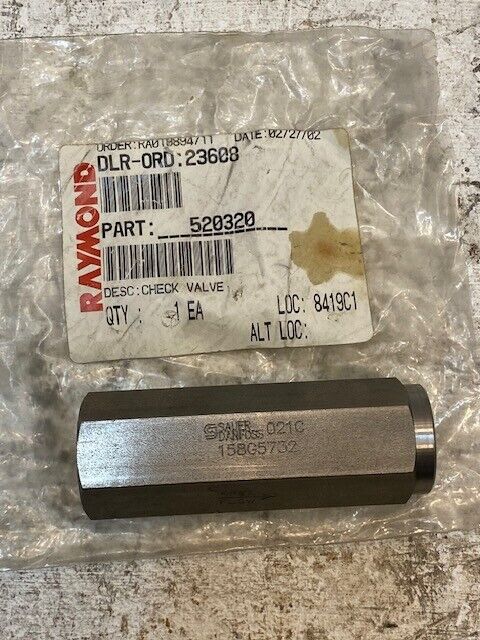 Raymond Hydraulic Flow Valve Component 520320 | 158G5732