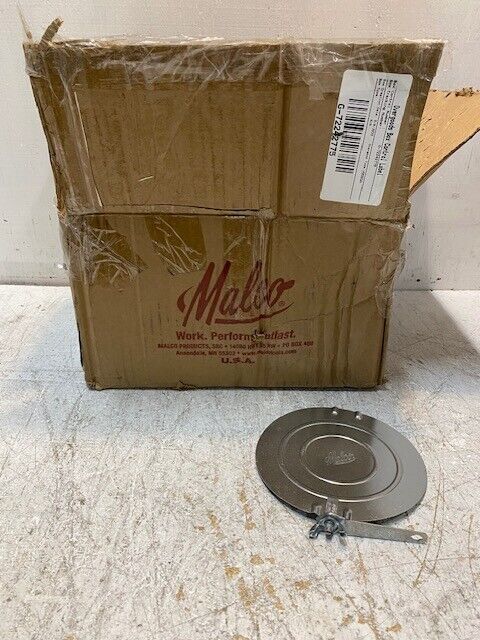 100 Quantity of Malico D6AST 6" Pre-Assembled Dampers w/ Wing Nuts (100 Qty)