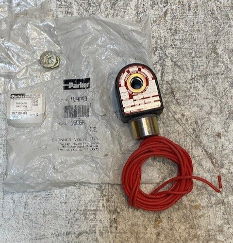 Parker Solenoid Coil H148P3 | 7H148P3 45 1SHF3 Volts 120/60 110/50 Watts 10