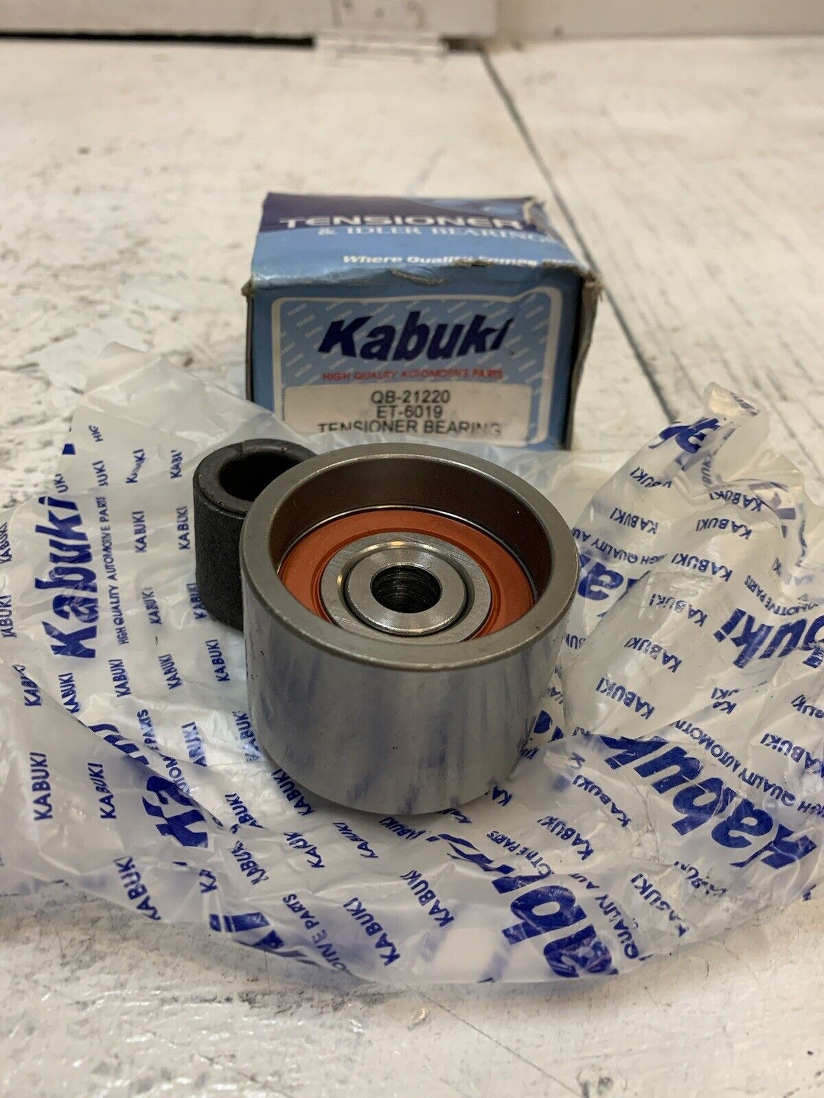 Kabuki QB-21220 ET-6019 Tensioner Bearing 6204LU | QB21220 | ET6019