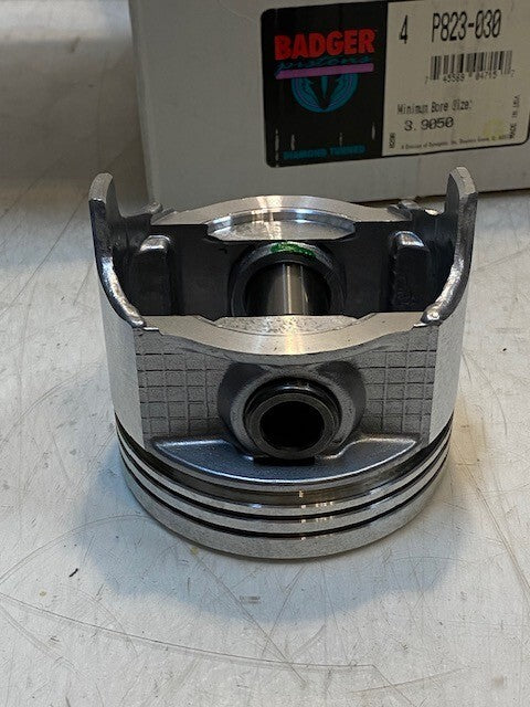 Badger Engine Pistons Set of 4 P823-030 | 3.9050 Min. Bore Size