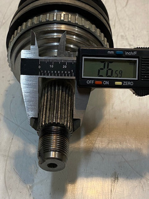 EMPI Axle Drive Shaft HO-205-3-814 | 26" Long | 22mm Thread | 25-Spline