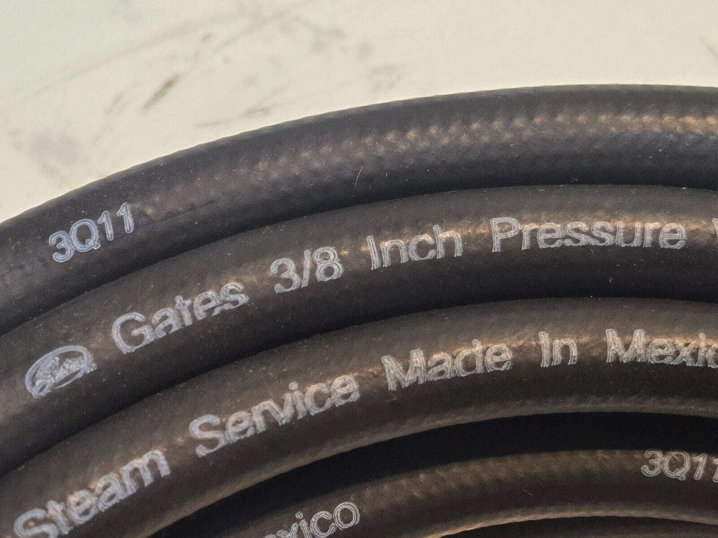 Gates Pressure Washer Hose Assembly 6PW6MP6MPX600BR 50' Long 3/8" Hose 3/8" MPT