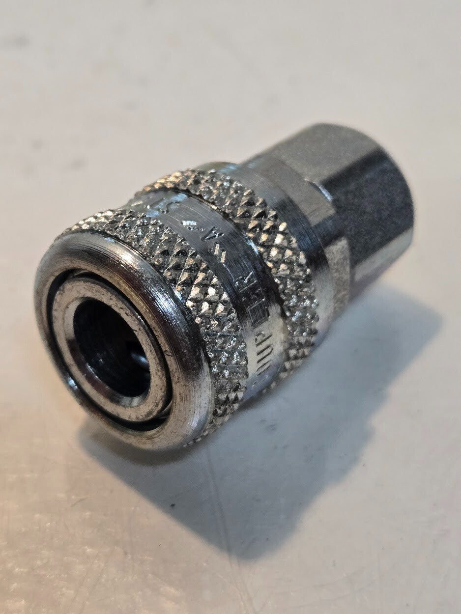 21 Quantity of 1/4" Milton Kwik Change A Style Couplings 1/4" FNPT (21 Quantity)