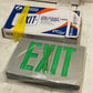 Lithonia Lighting LQC1G Die-Cast LED Exit Sign Green Letters