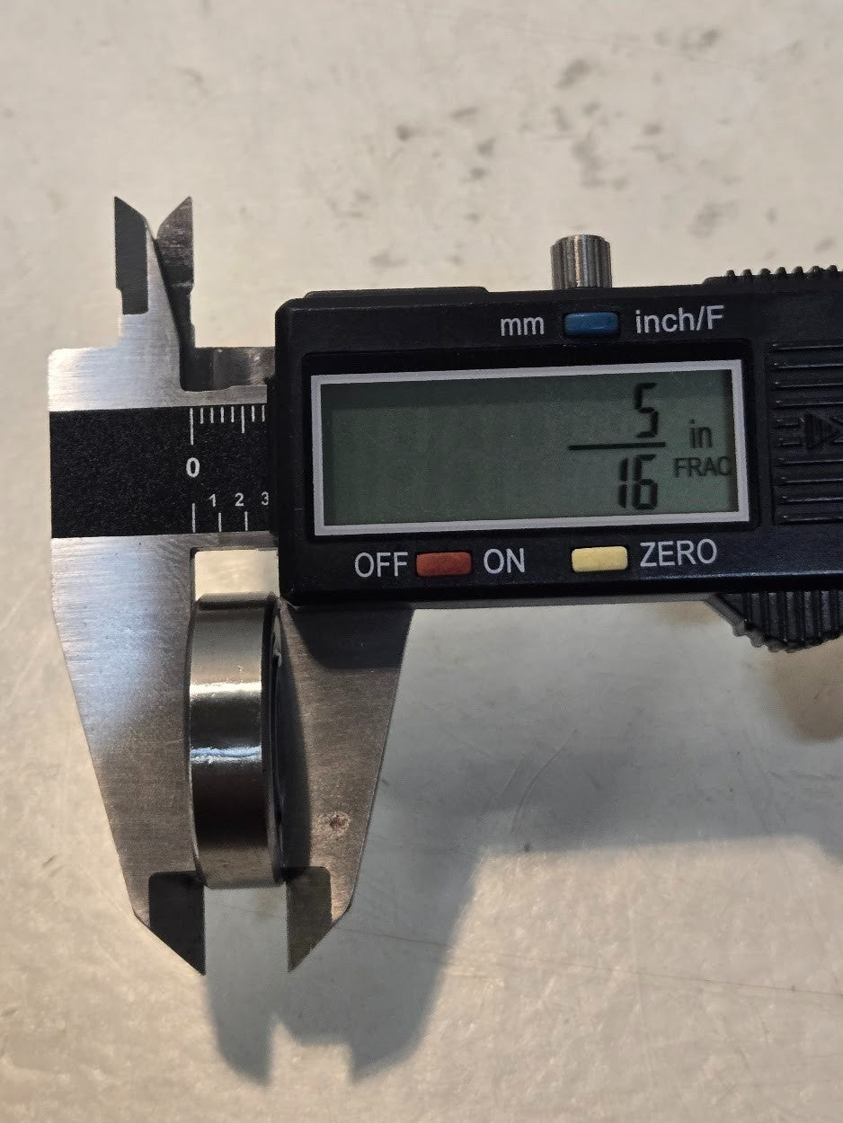 10 Quantity of Peer Ball Bearings SR8 | 1-1/8 in OD x 1/2 in Bore (10 Qty)