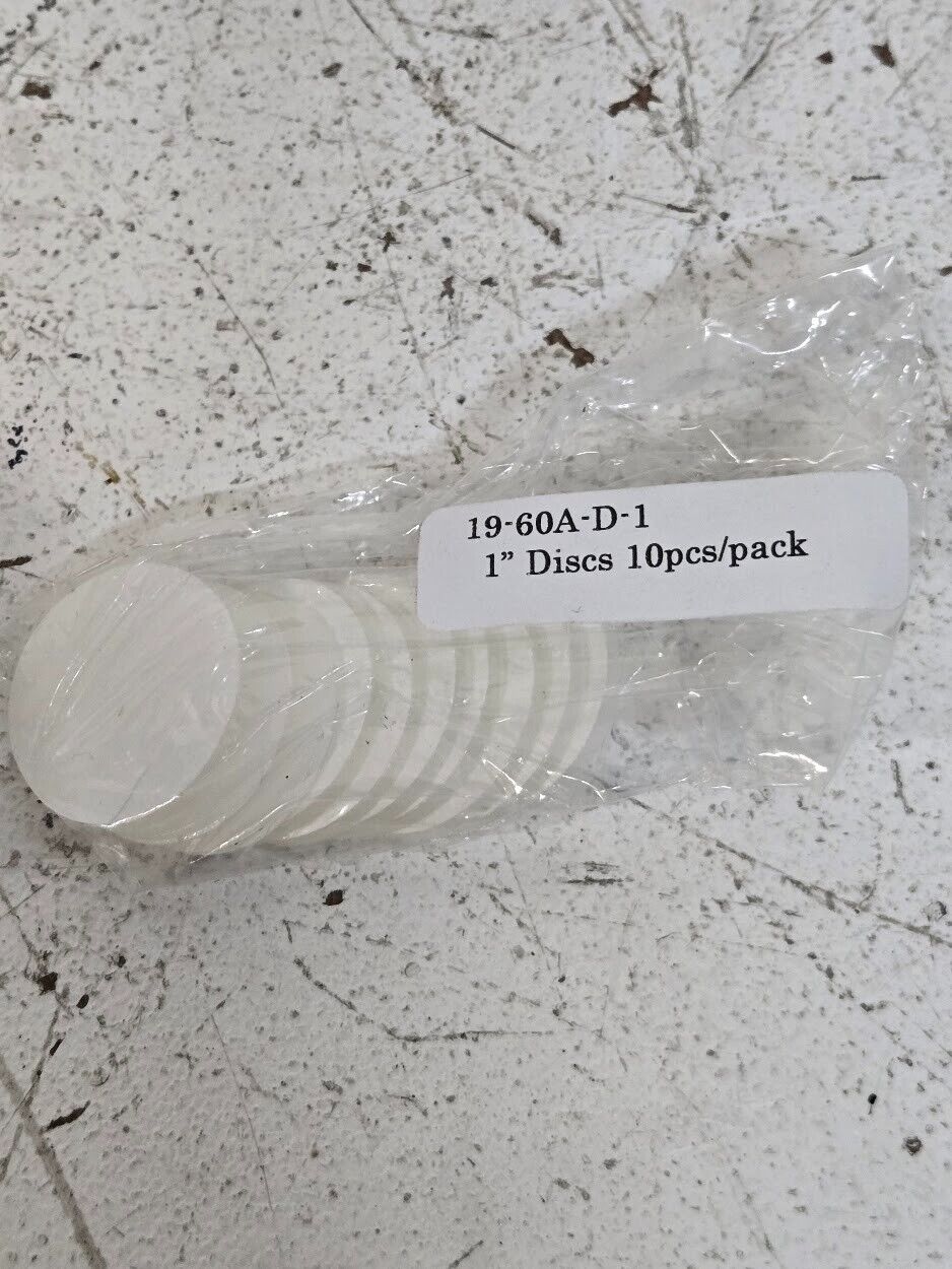 40 Quantity of McMaster-Carr 1" Adhesive Disks 19-60A-D-1 (40 Quantity)