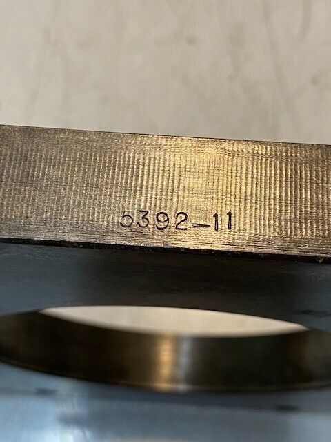 6-Hole Steel Flange 5392-11 | 7-3/16" L 6-7/16" W 101mm Bore 19mm Thick