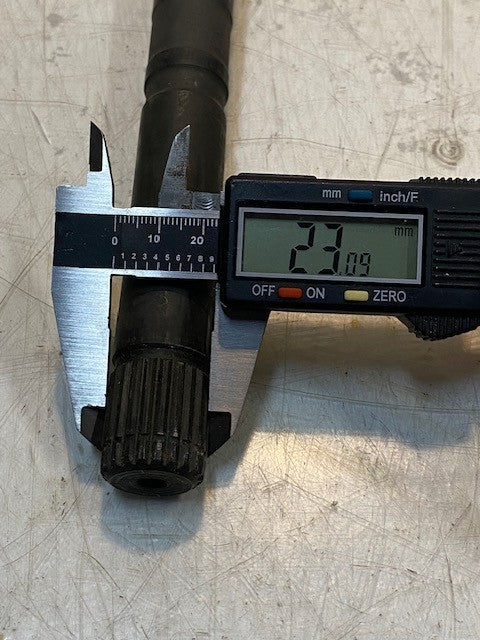 NTN Constant Velocity Axle 17-60 #BJ79L 26-1/4" Long 23mm 21-Spline 23mm Shaft