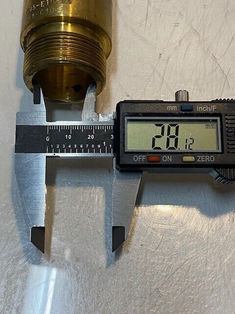 Brass Trap Seal Primer Air Gap Fitting Adapter 585-E10-56, A5-0404, 37mm Thread