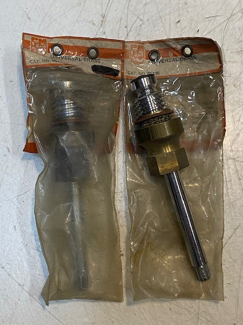 2 Quantity of P&M Cat. No. 05135 Universal Brass Stems (2 Quantity)