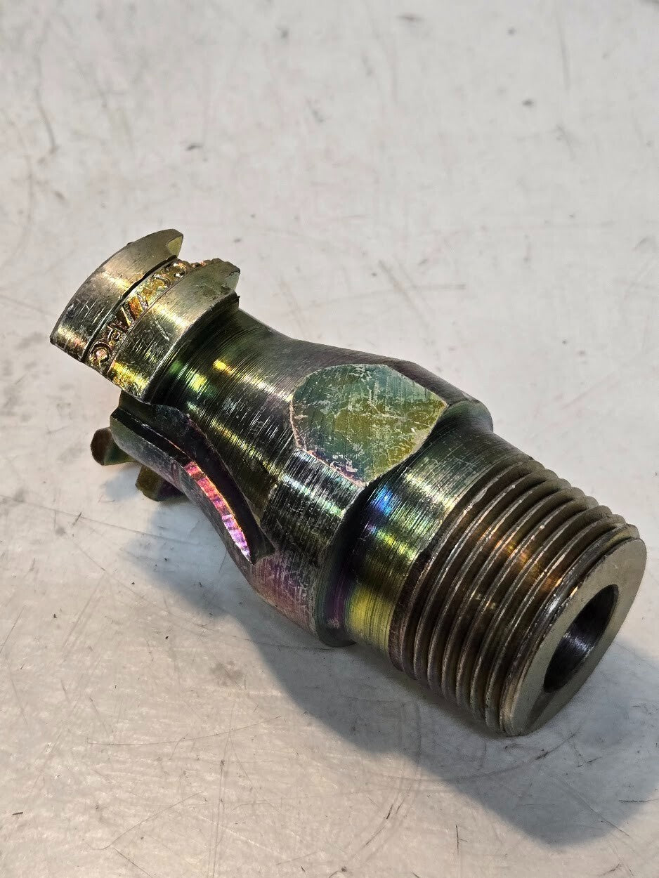 5 Quantity of Dual Lock Couplings for Dixon PM16 | 1" Thread 1/2" Plug (5 Qty)