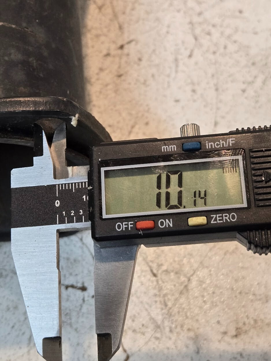 Exhaust Header 3" Outlet 4 Cylinders Long Tube 36" Overall Length 17.25" Height