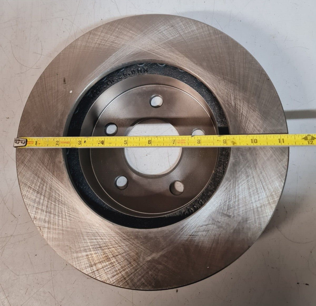 Disc Brake Rotor 53001 | DEG081 | MIN.TH.26.0 MM