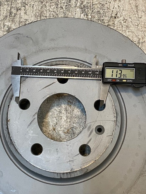 Brake Rotor 5x4.5 Lug Pattern 3331 | 61731 | 021A 68mm Bore 2" H 12-1/2" Dia.