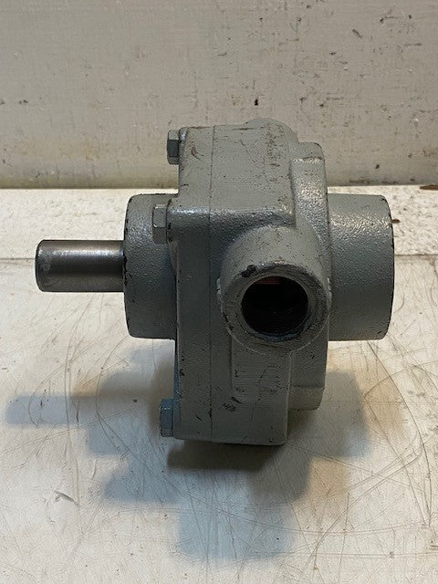 Right-Angle Gear Drive Gearbox 23mm ID 24mm Shaft 6205Z | 0497 | 6-1/2" L 6" W