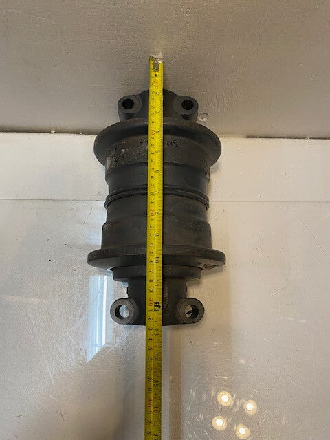 Trac Bottom Track Roller for Excavator 25622 | 13" Long 7-1/2" Dia. 18mm Holes