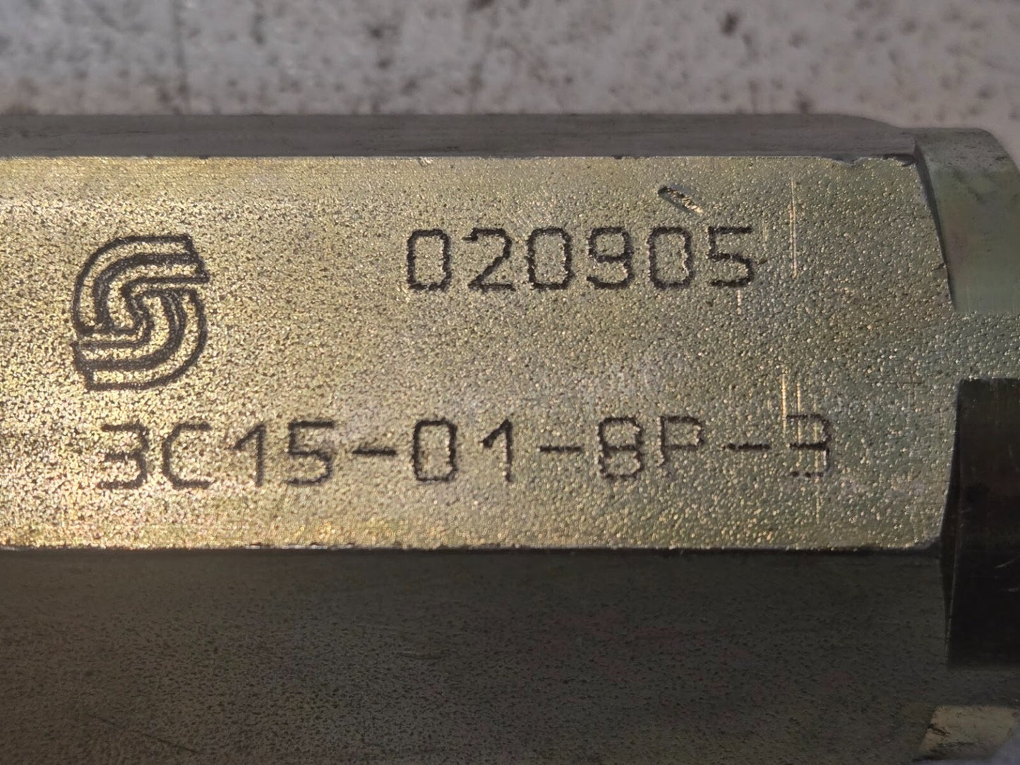 Check Valve 020905 | 3C15-01-8P-3 for Danfoss