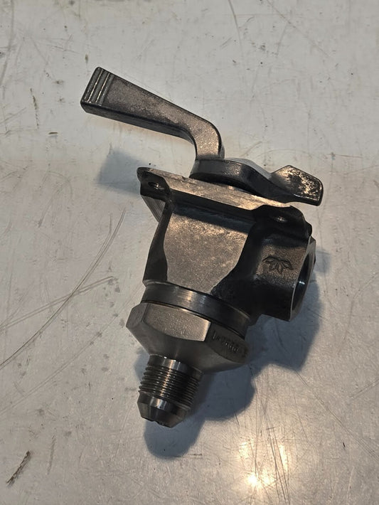 Teledyne Republic Angle Valve 1-2666-3 | 1/2" Female ORB x 1/2" Male Flare