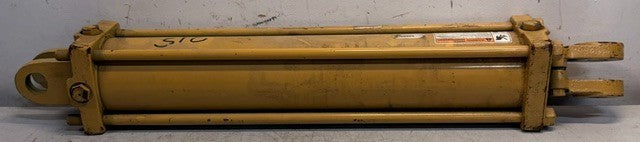 Yellow Double-Acting Hydraulic Cylinder 34086 Hydraulic Ram Industrial Equipment