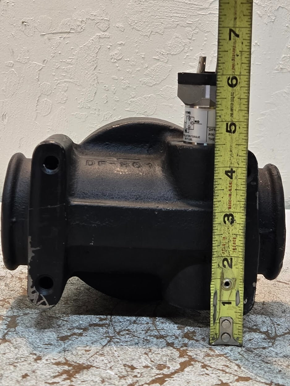 Demag Plastics Hydraulic Filter 403366 with Schroader Pressure Switch MS10LC-50