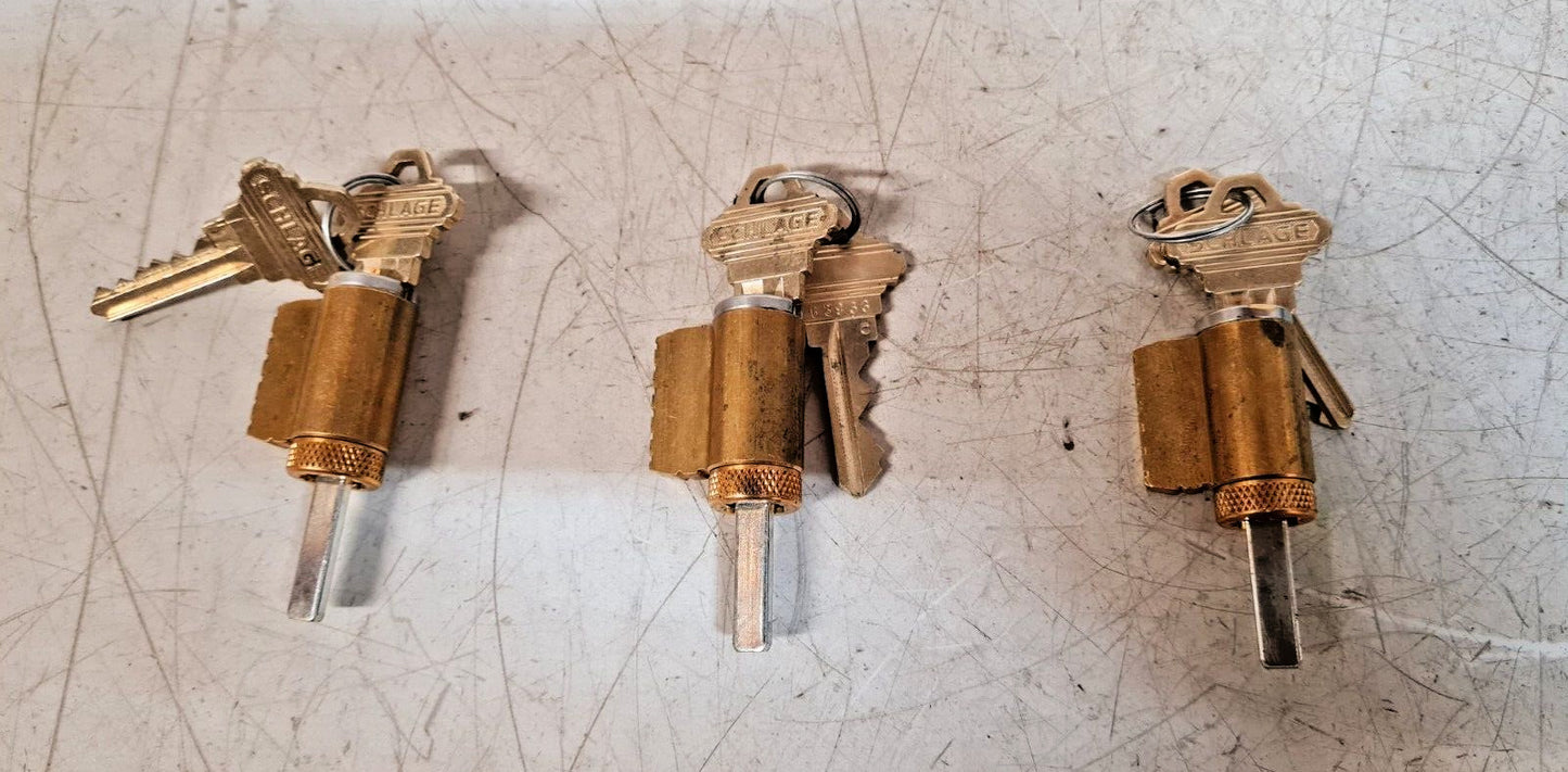 3 Quantity of Schlage Key in Knob/Lever Cylinders 626 | 6 Pin Keyed 5 (3 Qty)