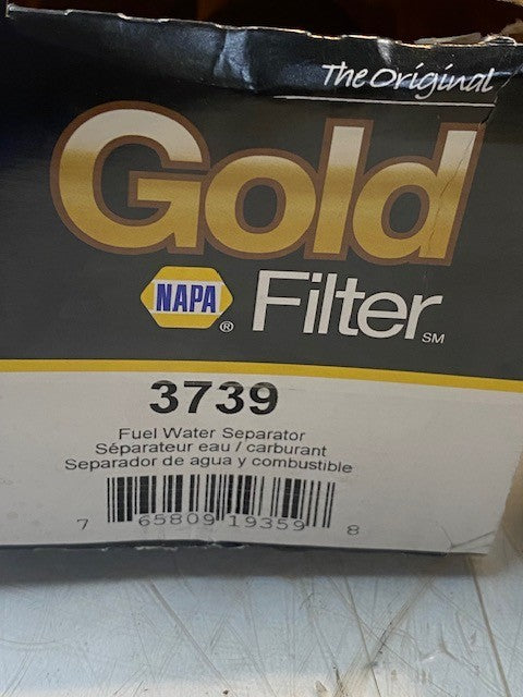 NAPA Gold Fuel Filter 3739 Fuel Water Separator Diesel Fuel Filter