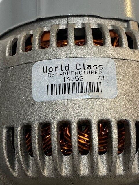 World Class Reman Alternator 14752