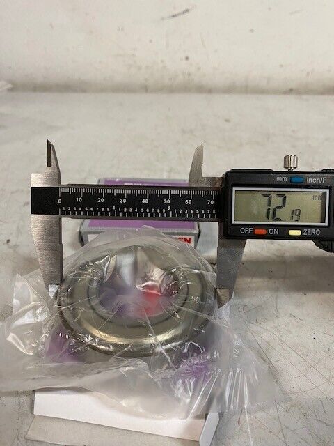 2 Quantity of NSK 6207ZZCM Roller Bearings 35x72x17mm (2 Quantity)