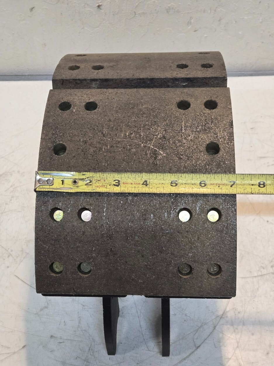 2 Quantity of OTR 4709E2-GLD Brake Shoes for Spicer | 819700AI | 819707 (2 Qty)