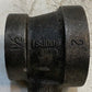 UFF Black Pipe Fitting Reducing Tee Cast Iron 2" x 1-1/2" 300 Psi C128