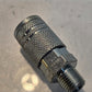 2 Quantity of AMFLO C21 Steel 1/4" Quick Connect Couplings 1/4" MPT (2 Qty)