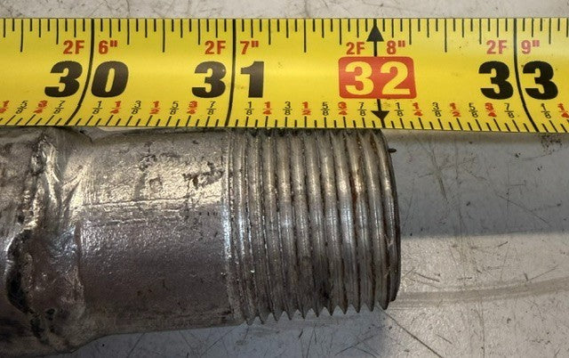 Braided Stainless Steel Flexible Metal Hose 32 In Length Industrial Plumbing