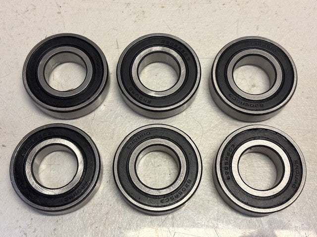 6 Quantity Enduro Single Row Ball Bearing 52x25x15mm | 6205RSC3 (6 Quantity)